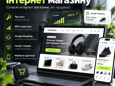Розробка інтернет магазину